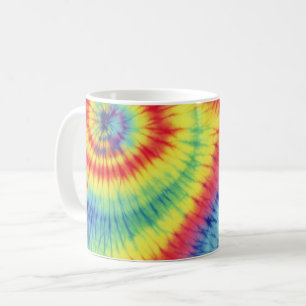 Colorful Tie Dye Coffee Mug