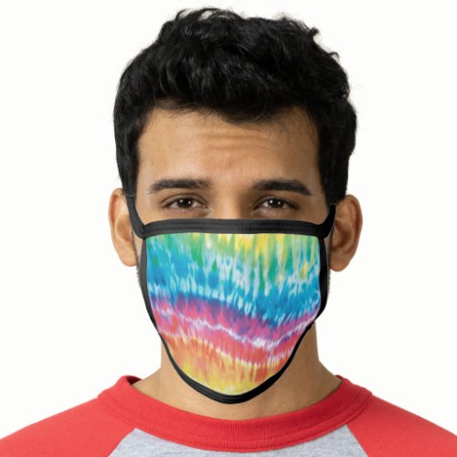 Colorful Tie Dye Face Mask