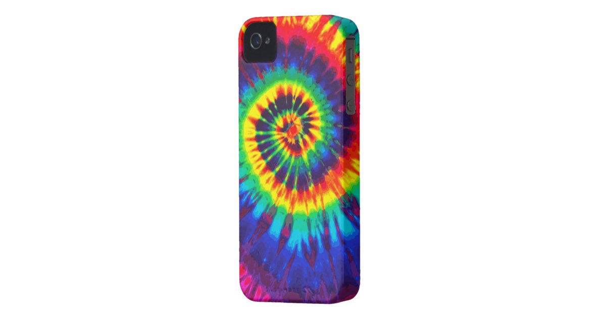 Colorful Tie-Dye iPhone 4 Casemate Case-Mate iPhone 4 Case | Zazzle