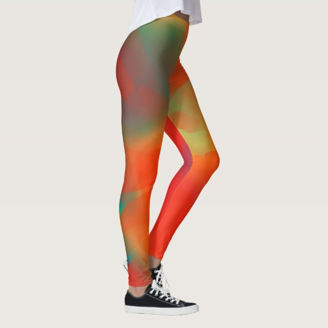 Colorful Tie-dye Leggings (Right)