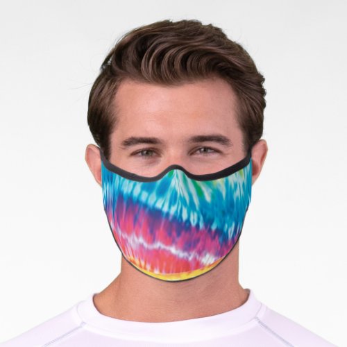 Colorful Tie Dye Premium Face Mask
