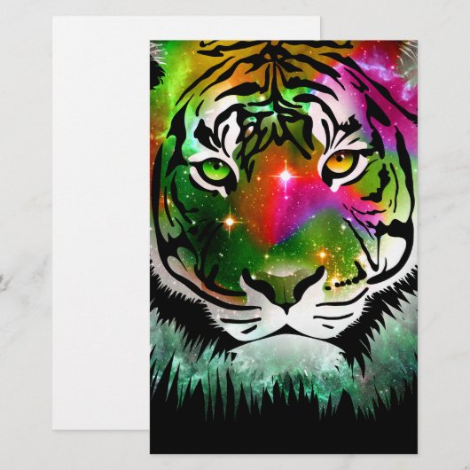 Colorful Tiger Animal (Front/Back)