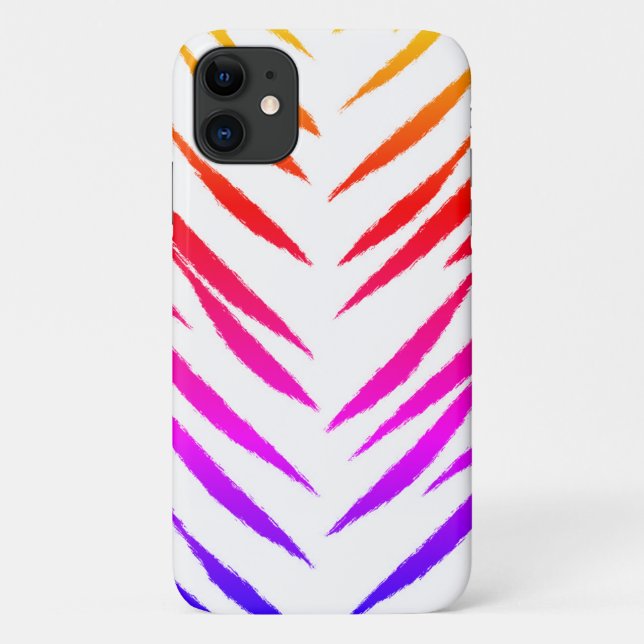Colorful Tiger Case-Mate iPhone Case (Back)