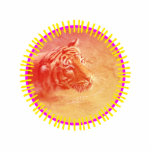 Colorful Tiger Cutout<br><div class="desc">Colorful Tiger</div>