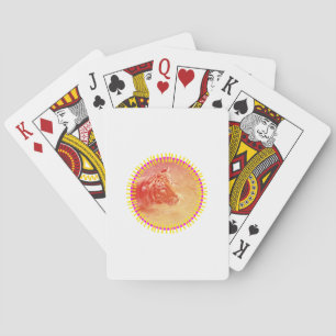 Colorful Tiger Poker Cards