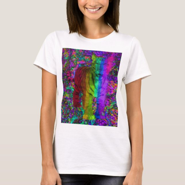 Colorful Tiger T-Shirt (Front)