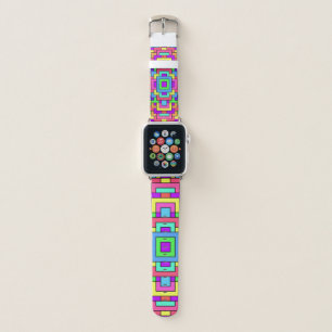 Colorful Tiles Apple Watch Band