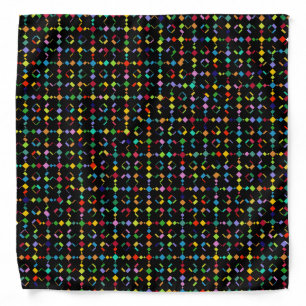 colorful tiles composition bandana