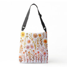 Colorful tiny flowers Tote