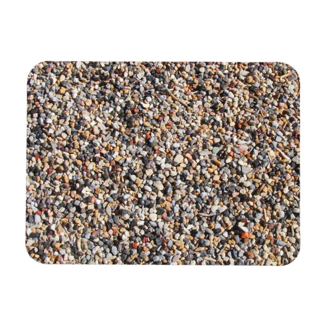 Colorful Tiny Rocks, Ant Hill Close-up, Utah Magnet (Horizontal)