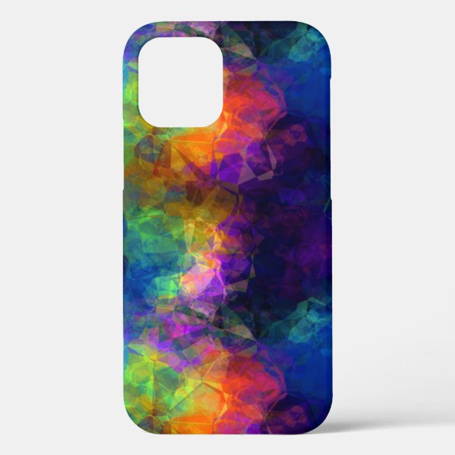 Colorful Tissue Paper Collage Case-Mate iPhone Case (Back)