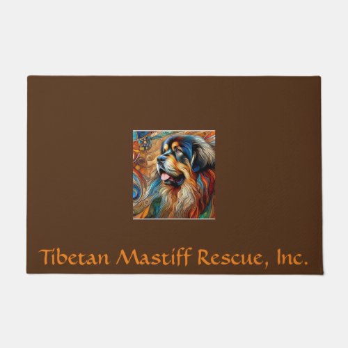 Colorful TM Head Door Mat