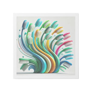 Colorful Toothbrush Art – Modern Dental Art