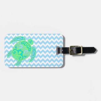 Colorful Tortoise Custom Luggage Tag