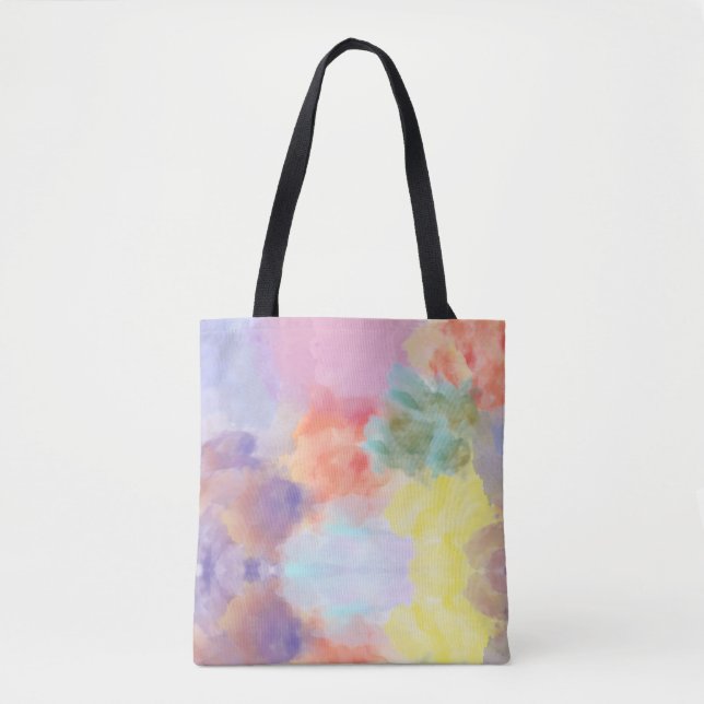 colorful tote bag (Front)