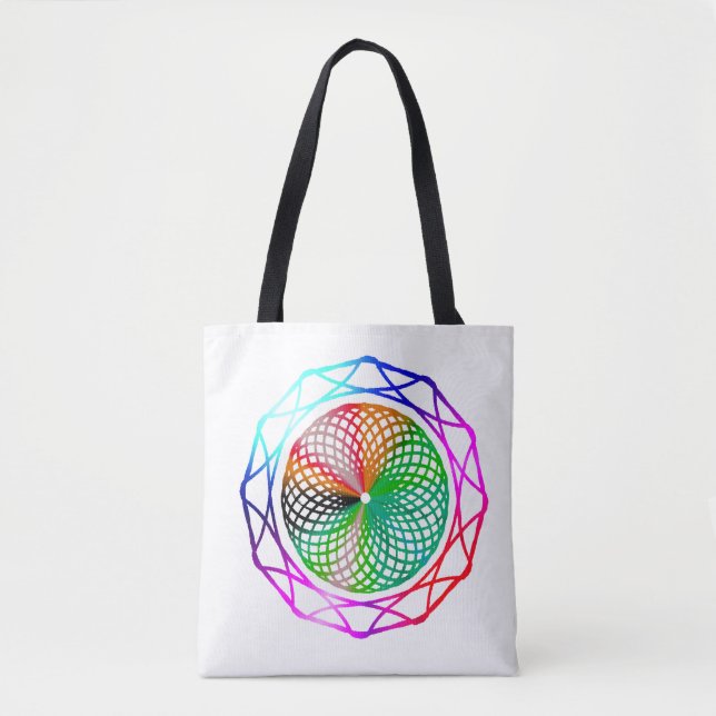 Colorful Tote Bag (Front)