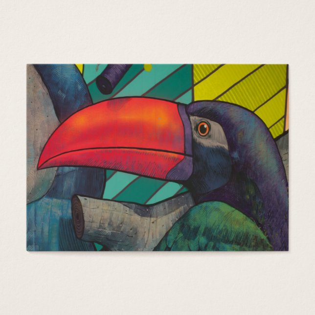 Colorful Toucan Graffiti (Front)