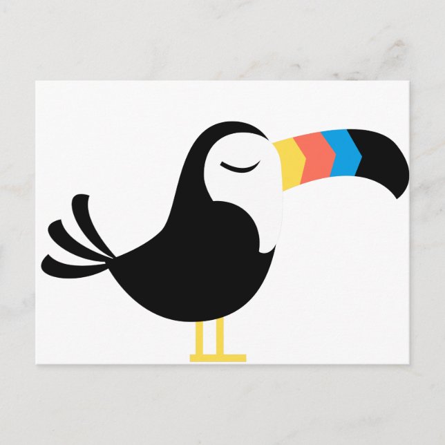 Colorful Toucan Postcard (Front)