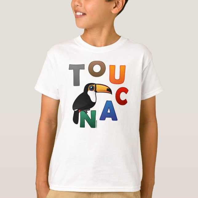 Colorful Toucan T-Shirt (Front)