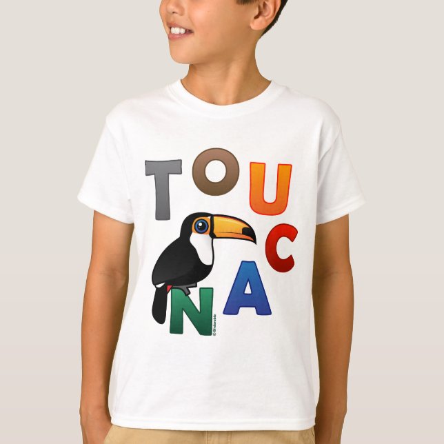 Colorful Toucan T-Shirt (Front)