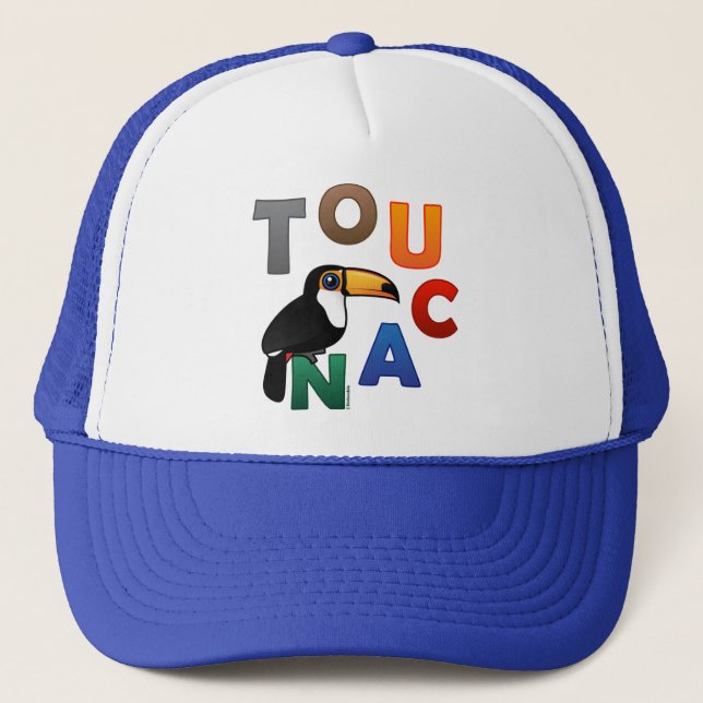Colorful Toucan Trucker Hat (Front)