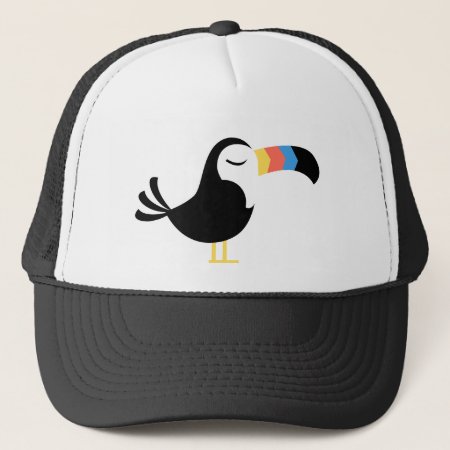 Colorful Toucan Trucker Hat