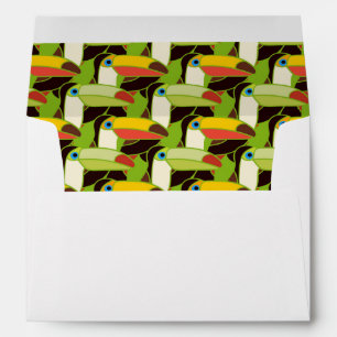 Colorful Toucans Envelope