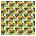 Colorful Toucans Fabric
