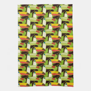Colorful Toucans Kitchen Towel
