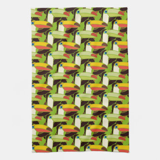 Colorful Toucans Kitchen Towel