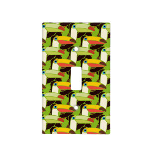 Colorful Toucans Light Switch Cover
