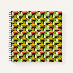Colorful Toucans Notebook