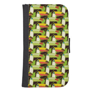 Colorful Toucans Phone Wallet
