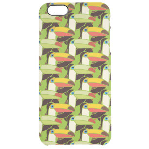 Colorful Toucans Clear iPhone 6 Plus Case