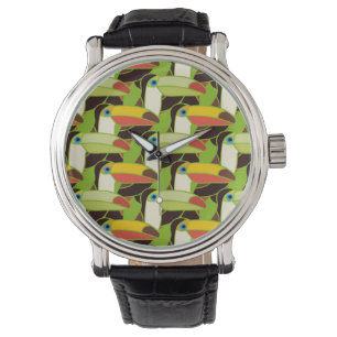Colorful Toucans Watch