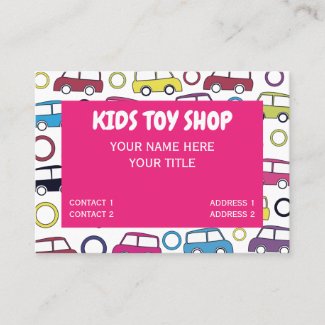 Colorful Toy Cars Kids Toy Shop