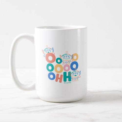 Colorful Toy Story Aliens Coffee Mug