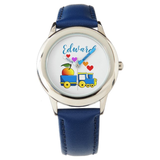 Colorful Toy Train Watch (Front)