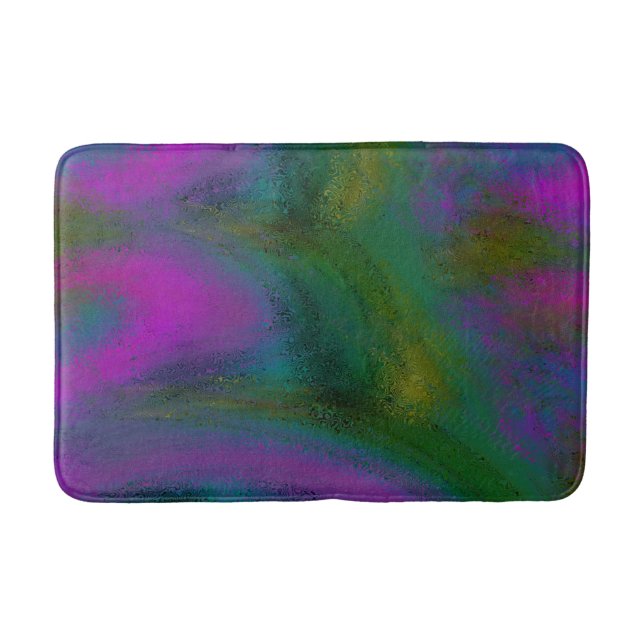 "Colorful Tranquility" Bath Mat (Front)