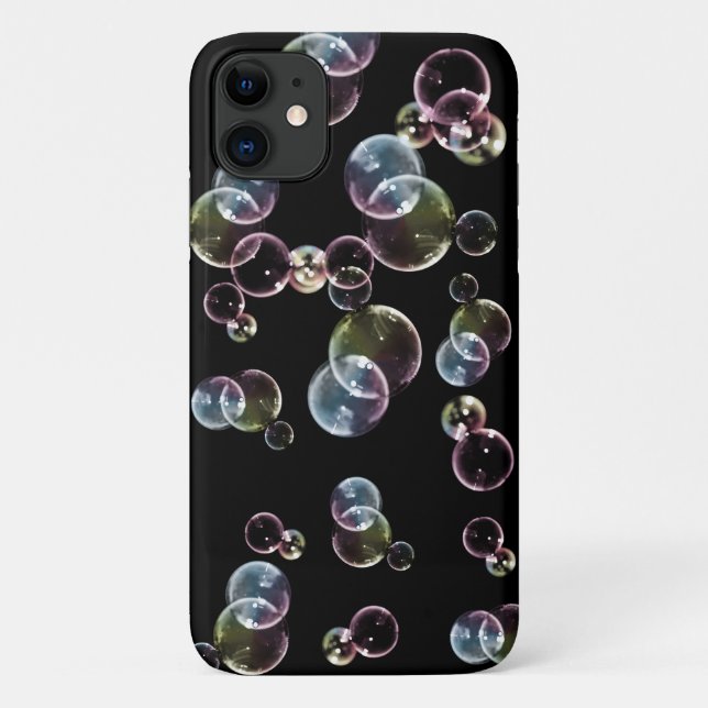 colorful translucent bubbles design Case-Mate iPhone case (Back)