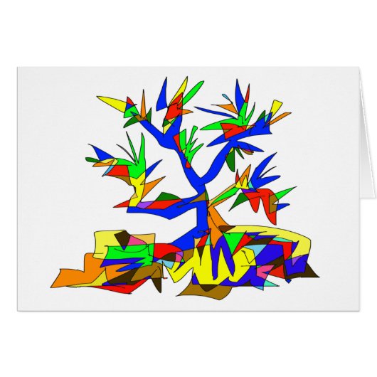 colorful tree cards (Front Horizontal)
