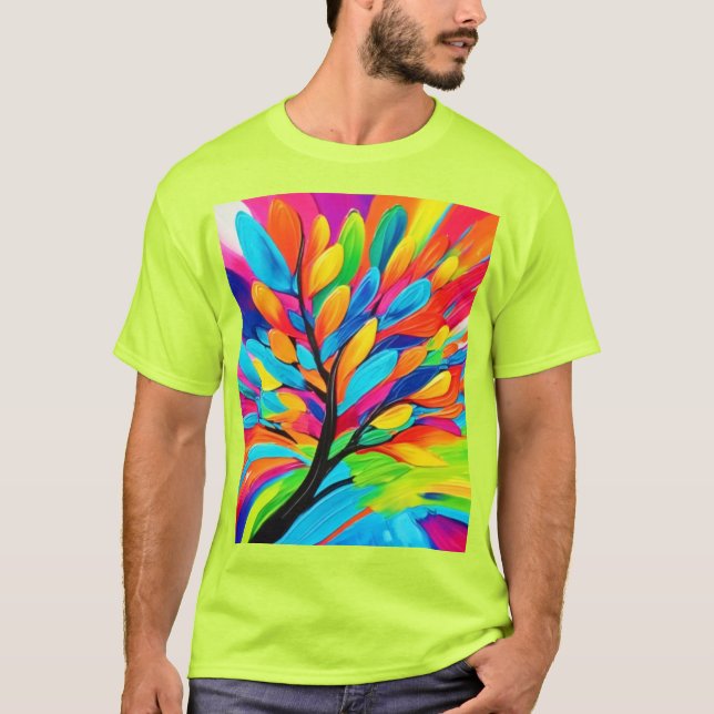 Colorful Tree of Dreams T-Shirt (Front)