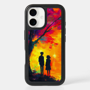 Colorful Tree of Love iPhone 16 Case