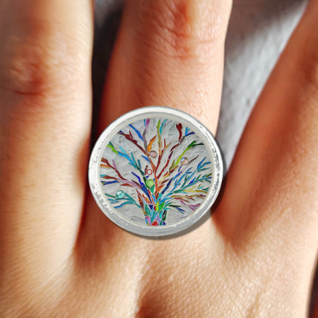 Colorful Tree Ring