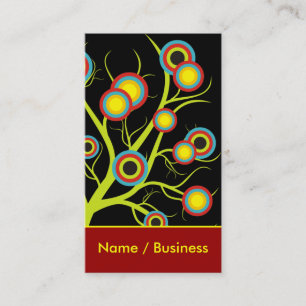 Colorful Trees Business Cards. Business Card
