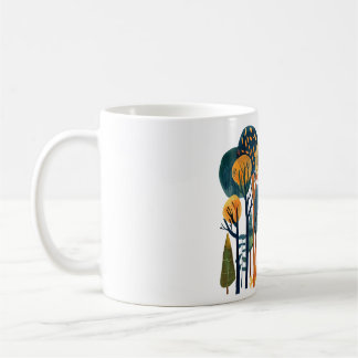 Colorful Trees - Colorful Forest Trees Mug