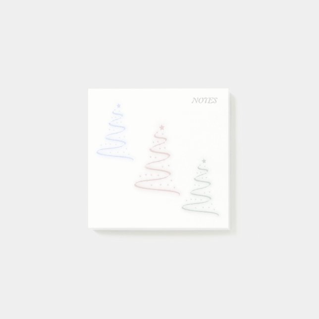 Colorful Trees- Post-it Notes (Front)