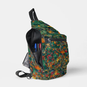 Colorful Treetops Sling Bag