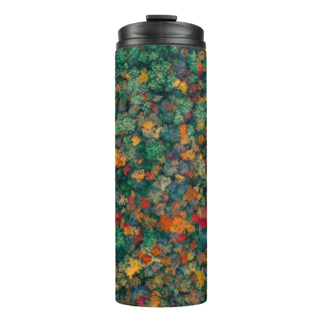 Colorful Treetops Thermal Tumbler (Front)