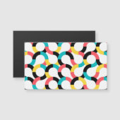 Colorful, trendy, cheerful, fun modern geometric (Front/Back)
